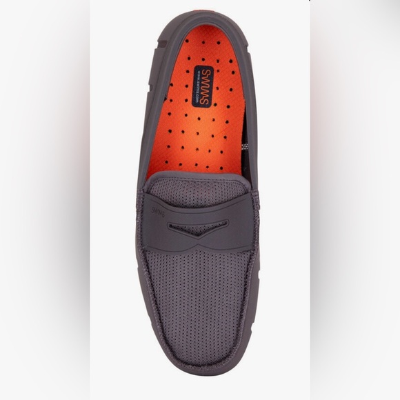 NWOB Swims Men’s Penny Loafers in Charcoal in size 11 - Picture 3 of 10